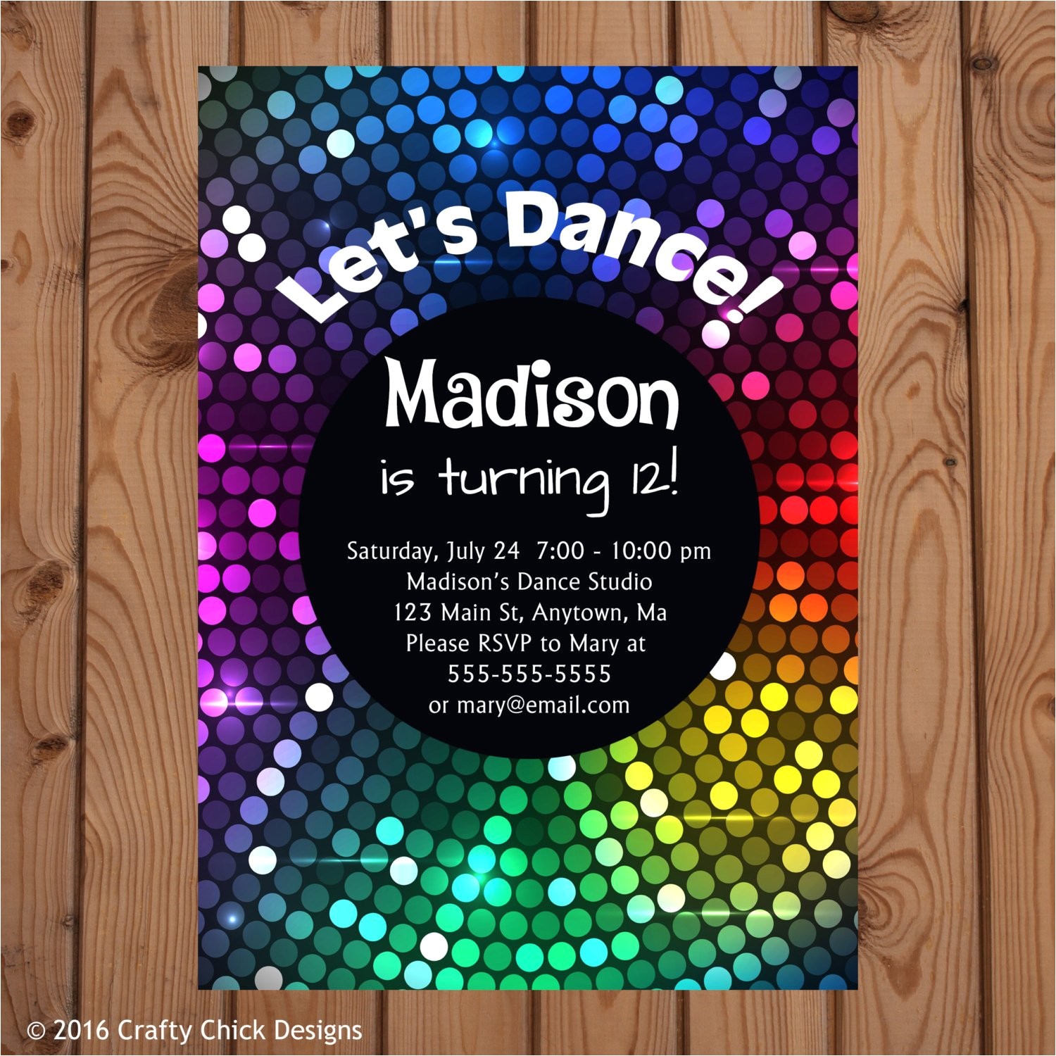 Disco theme Party Invitations Free Dance Party Invitations Dance Birthday Invitation Disco