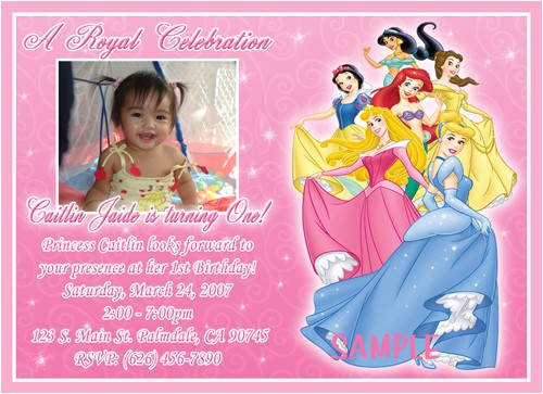 Disney themed Party Invitations Disney Birthday Invitations Ideas Bagvania Free