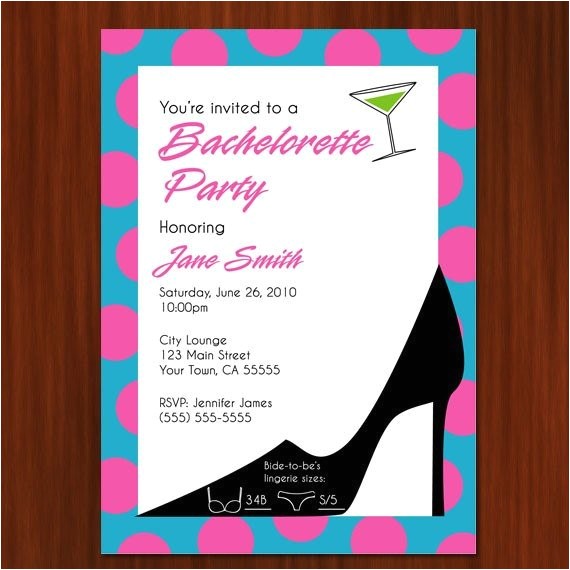 Diy Bachelorette Party Invitations Bachelorette Party Invitation Printable Diy
