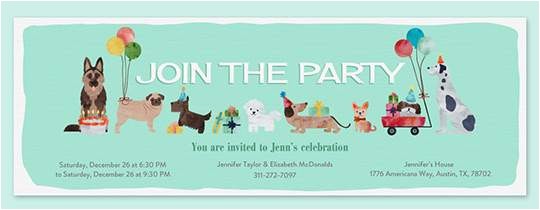 Dog Party Invitations Template Dog Party Invitations Dog Party Invitations for Simple