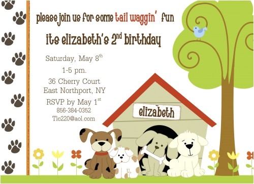 Dog Party Invitations Template Dog themed Birthday Party Invitation Ideas New Party Ideas