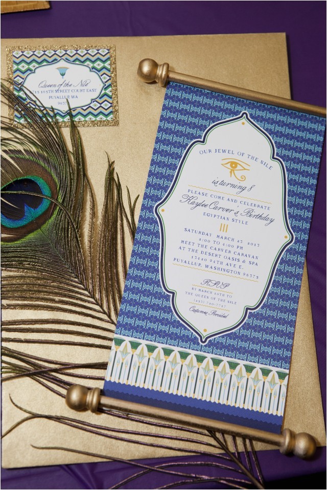 Egyptian Party Invitations A Gorgeous Quot Jewel Of the Nile Quot Egyptian Spa Party anders Egyptian Party Invitations A Gorgeous Quot Jewel Of the Nile Quot Egyptian Spa Party anders
