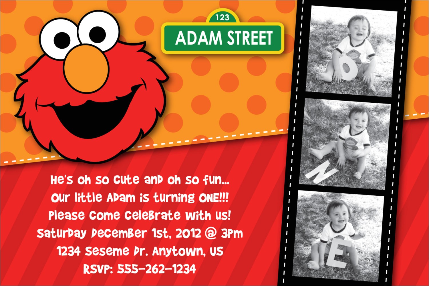 Elmo 1st Birthday Party Invitations Elmo 1st Birthday Party Invitations Dolanpedia