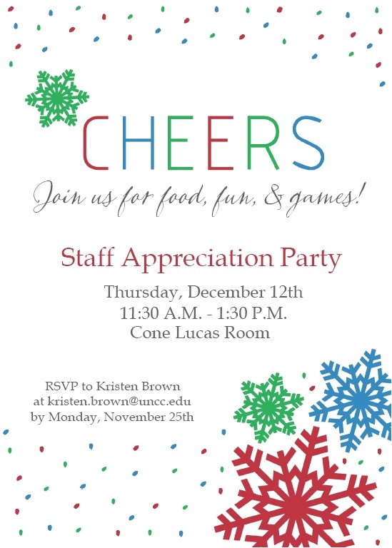 Employee Appreciation Party Invitation Wording for Employee Appreciation Luncheon Just B Cause