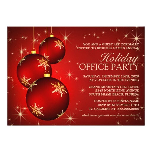 Employee Holiday Party Invitations Wording Employee Holiday Party Invitation