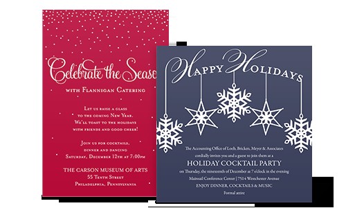 Employee Holiday Party Invitations Wording Holiday Invitation Wording Samples by