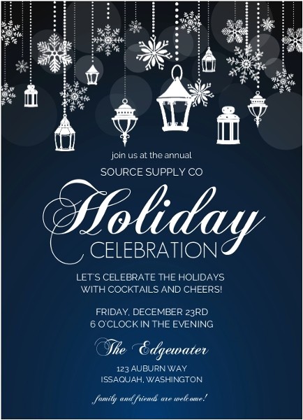 Employee Holiday Party Invitations Wording Office Holiday Party Invitation Wording Ideas From Purpletrail