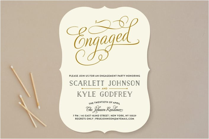 Engagement Party Invitation Wording Hosted by Couple How to Word Engagement Party Invitations with Examples