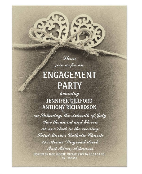 Engagement Party Invitations Online Free 48 Printable Engagement Invitation Templates Psd Ai