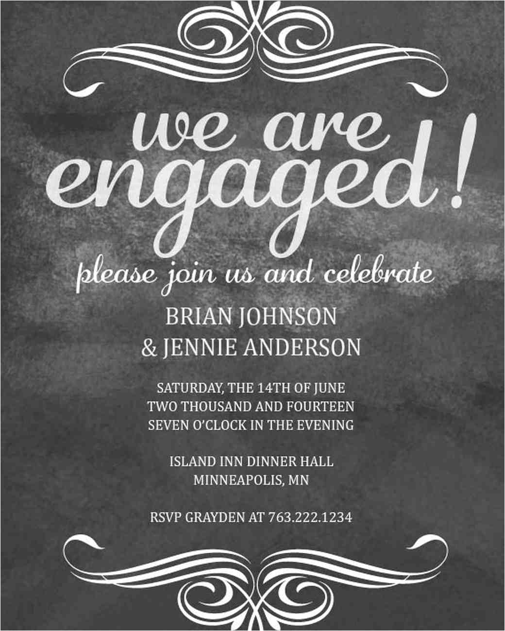 Engagment Party Invites 35 Paperless Engagement Party Invites Martha Stewart