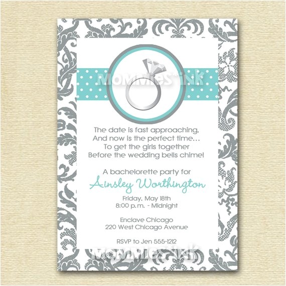 Etsy Engagement Party Invites Items Similar to Bachelorette or Engagement Party