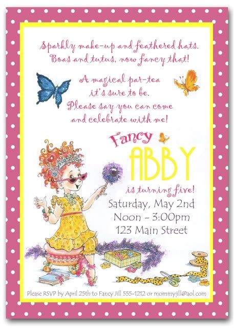 Fancy Nancy Tea Party Invitations 105 Best Fancy Nancy 39 S Barnyard soiree Images On Pinterest