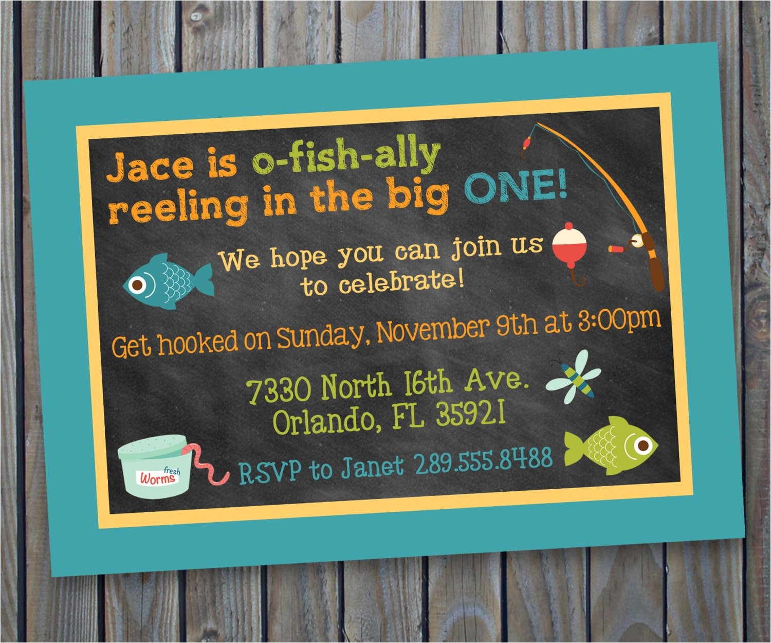 Fishing themed Party Invitations Printable Fishing theme Birthday Invitation Fish Fishing