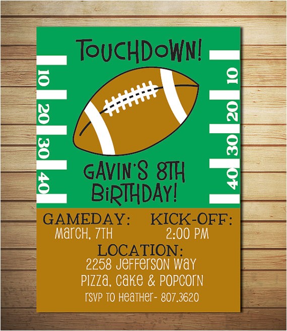 Flag Football Party Invitations Free Printable Football Birthday Invitations Free Flag Football Party Invitations Free Printable Football Birthday Invitations Free