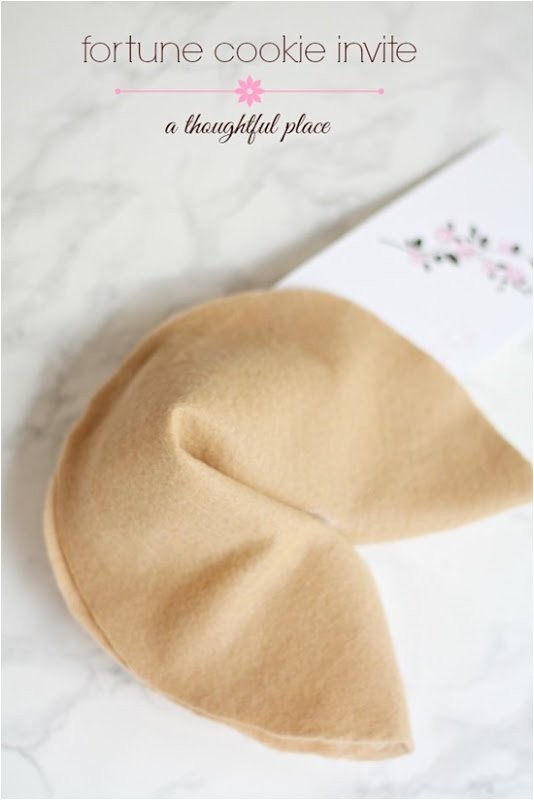 Fortune Cookie Party Invitations Party Planning fortune Cookie Party Invitation A