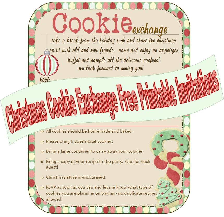 Free Baking Party Invitation Templates 9 Best Images Of Printable Cookie Exchange Invitations Free Baking Party Invitation Templates 9 Best Images Of Printable Cookie Exchange Invitations