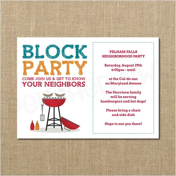 Free Block Party Invitation Template Block Party Invitation Template orderecigsjuice Info