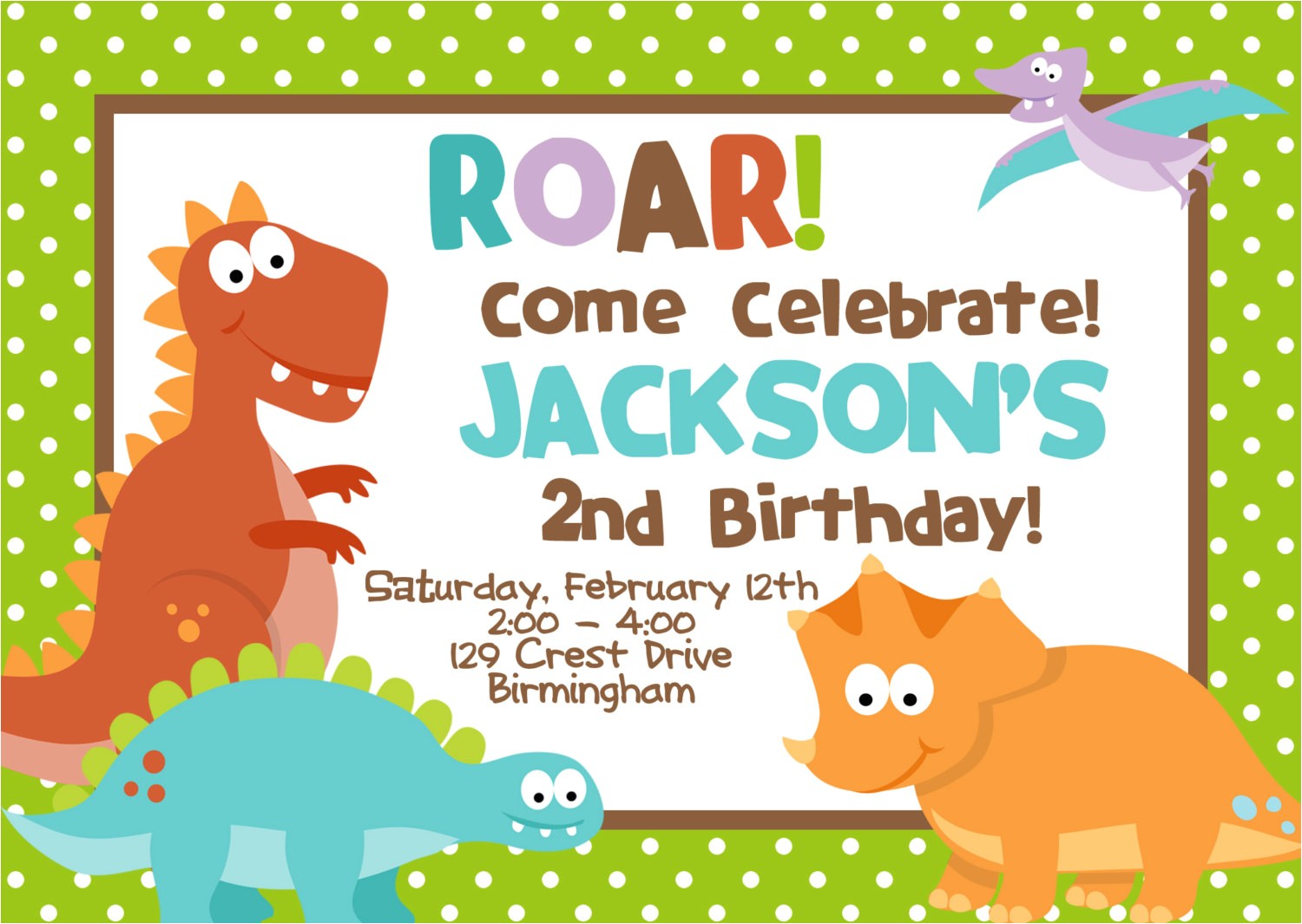 Free Dinosaur Birthday Party Invitation Template Cretaceous Dinosaur Birthday Party Invitations Bagvania