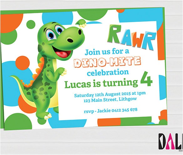 Free Dinosaur Birthday Party Invitation Template Free Dinosaur Invitation Printables orderecigsjuice Info