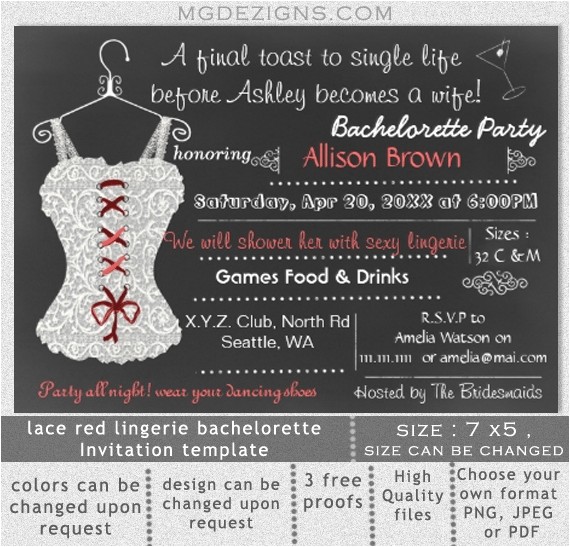 Free Evite Bachelorette Party Invitations Bachelorette Party Printable Invitation