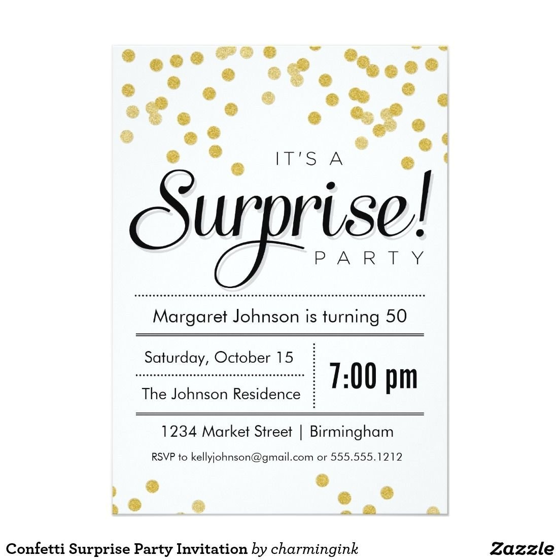 Free Online Surprise Birthday Party Invitations Surprise Birthday Invitation Template Free Design Templates