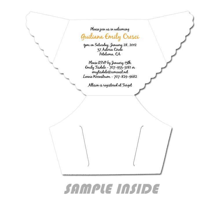 Free Printable Diaper Party Invitation Templates 6 Best Images Of Diaper Invitation Template Printable