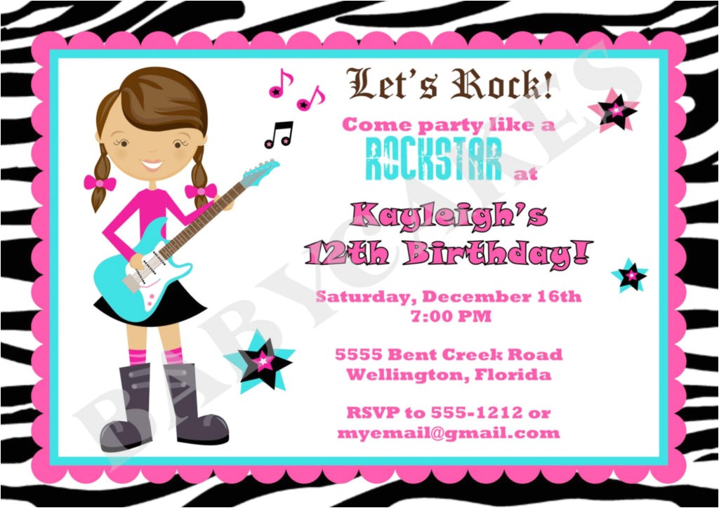 Free Printable Karaoke Party Invitations Birthday Rock Star Birthday Party Invitations Free Printable Karaoke Party Invitations Birthday Rock Star Birthday Party Invitations