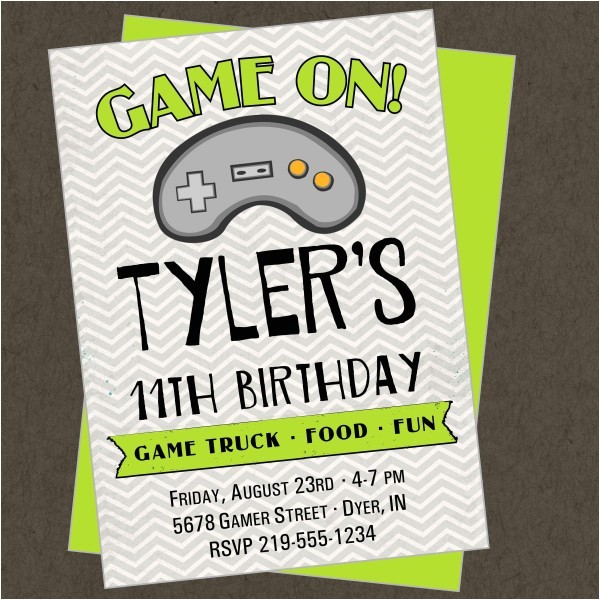 Free Printable Video Game Party Invitations Game Truck Printable Invitation Video Gamer the Homespun Free Printable Video Game Party Invitations Game Truck Printable Invitation Video Gamer the Homespun