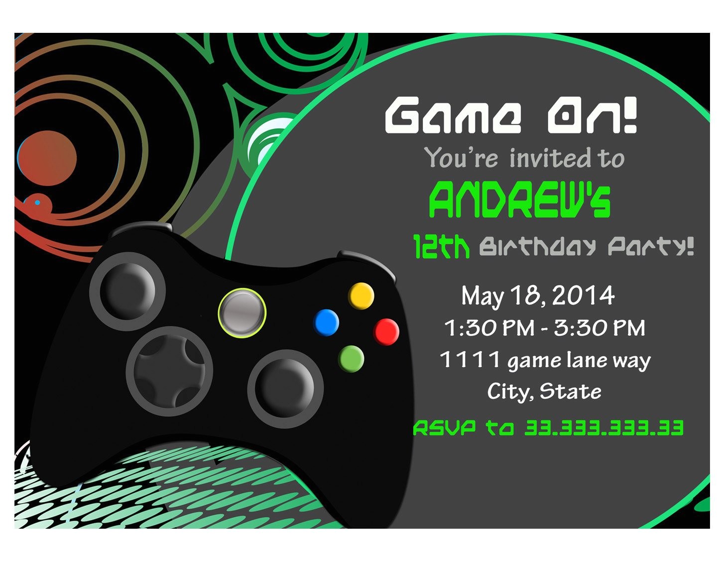 Free Printable Video Game Party Invitations Video Game Invite Game Party Invitation Gamer Video Game Free Printable Video Game Party Invitations Video Game Invite Game Party Invitation Gamer Video Game