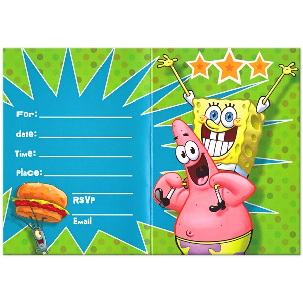 Free Spongebob Party Invitation Templates Free Printable Spongebob Birthday Invitations Bagvania Free Spongebob Party Invitation Templates Free Printable Spongebob Birthday Invitations Bagvania