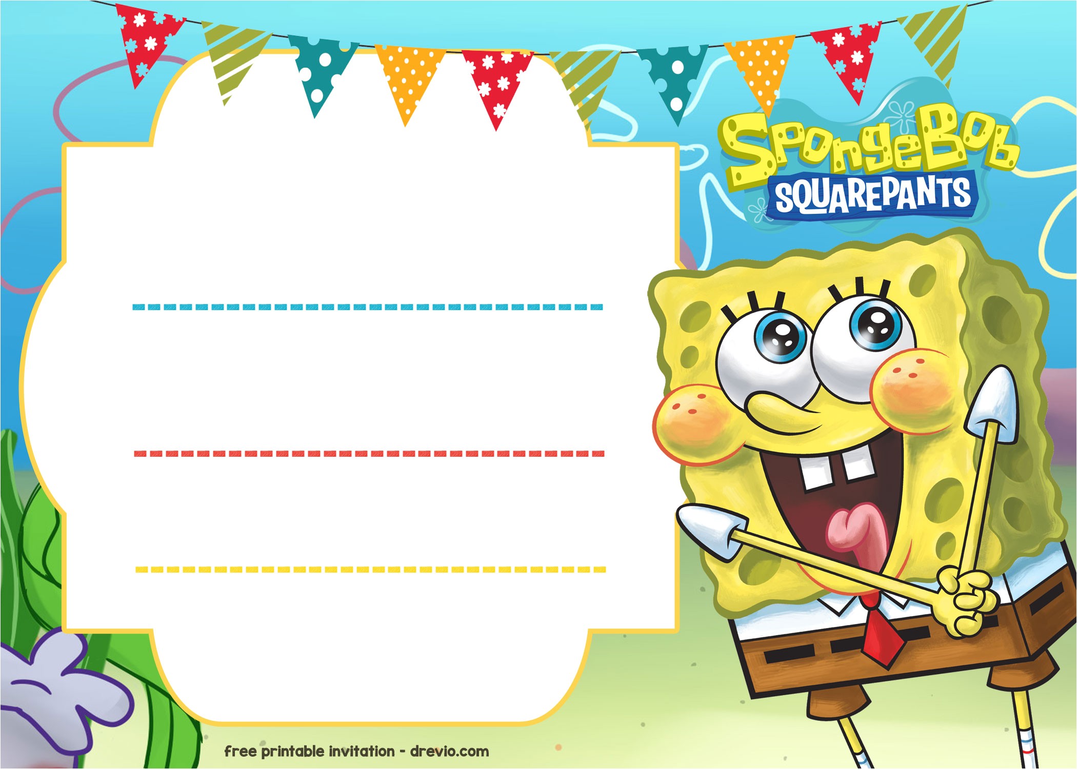Free Spongebob Party Invitation Templates Free Spongebob Birthday Invitation Template Free Free Spongebob Party Invitation Templates Free Spongebob Birthday Invitation Template Free