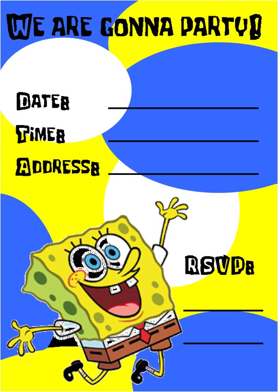 Free Spongebob Party Invitation Templates Spongebob Birthday Invitations Template Best Template Free Spongebob Party Invitation Templates Spongebob Birthday Invitations Template Best Template