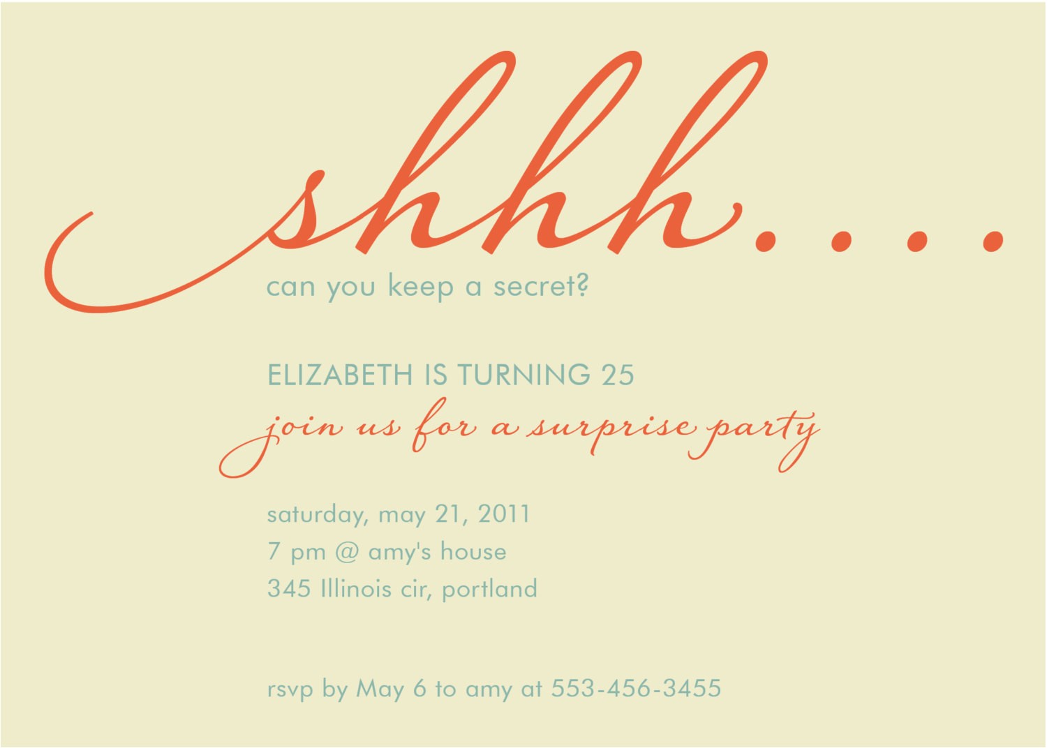 Free Surprise Birthday Party Invitations Make Your Own Surprise Birthday Party Invitations Modern