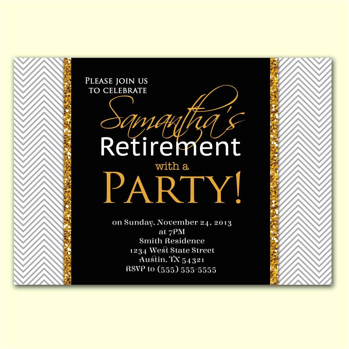 Free Templates for Retirement Party Invitations Retirement Party Invitation Template Party Invitations