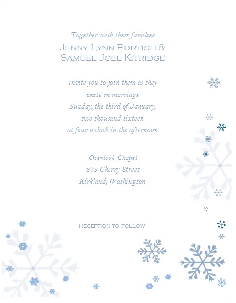 Free Winter Wonderland Party Invitations Winter Wonderland Invitations Templates