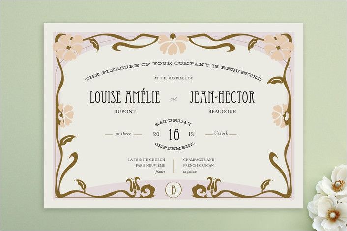 French themed Dinner Party Invitations Bust Out the Bubbly Champagne themed Wedding Invitations