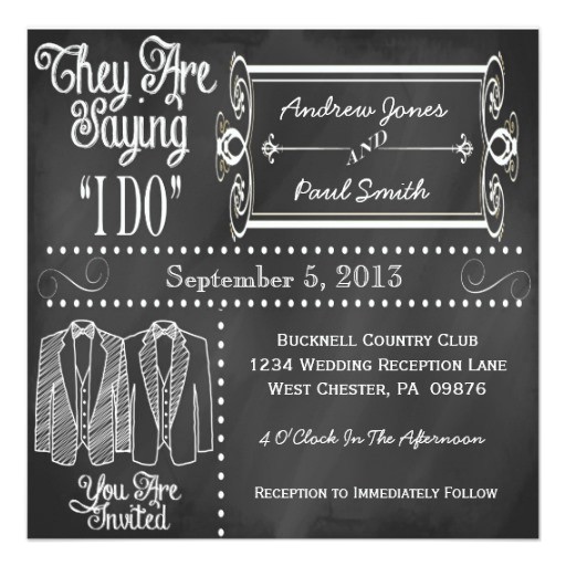 Gay Engagement Party Invitations Chalkboard Tuxedo Gay Wedding Invitations Zazzle Gay Engagement Party Invitations Chalkboard Tuxedo Gay Wedding Invitations Zazzle