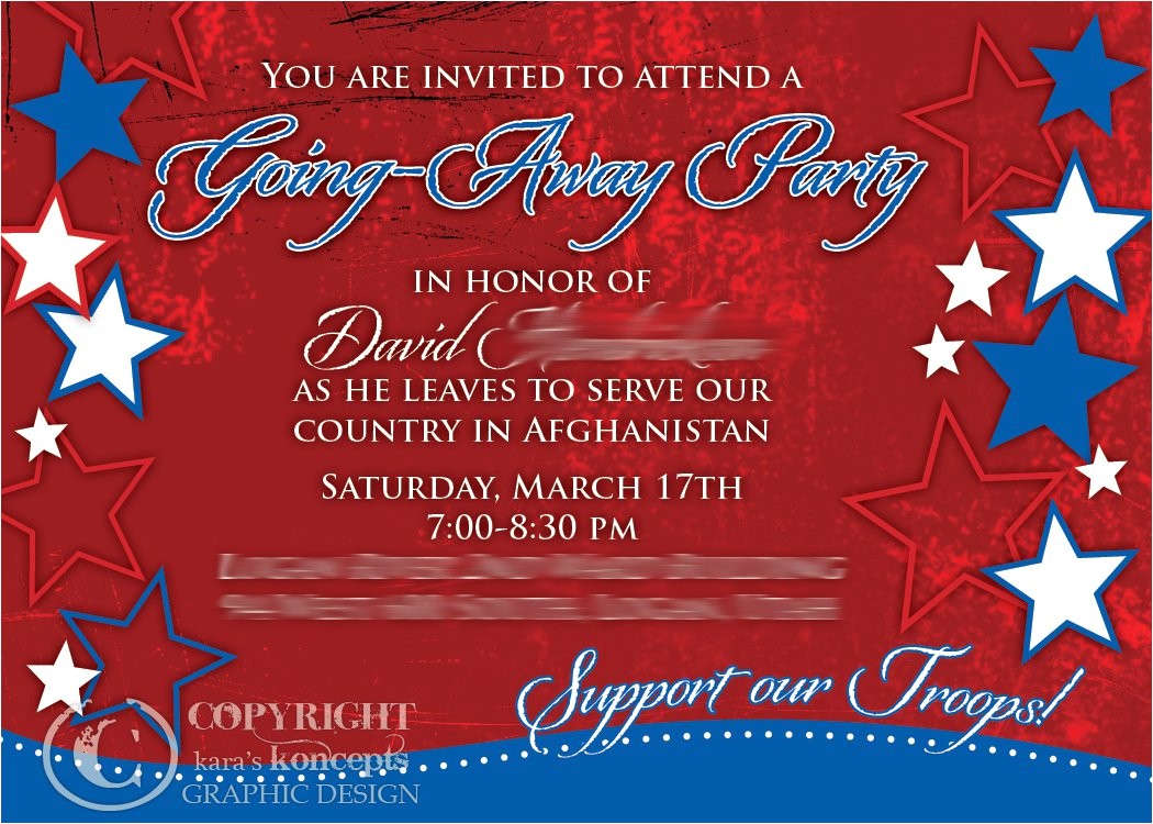 Going Away Party Invitation Sample Sample Going Away Party Invitations