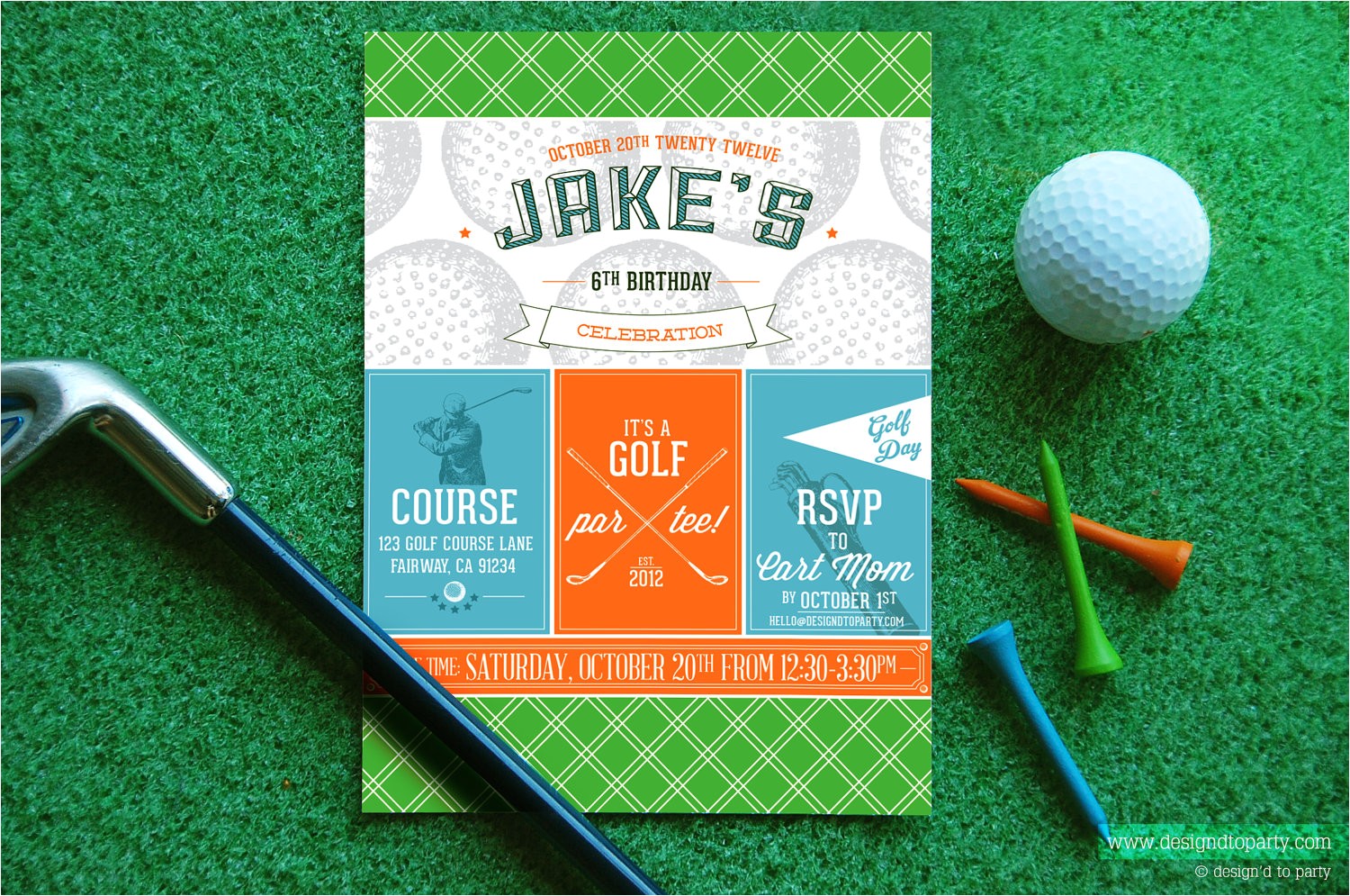 Golf themed Party Invitations Free Printable Golf Birthday Invitations Golf themed Party Invitations Free Printable Golf Birthday Invitations