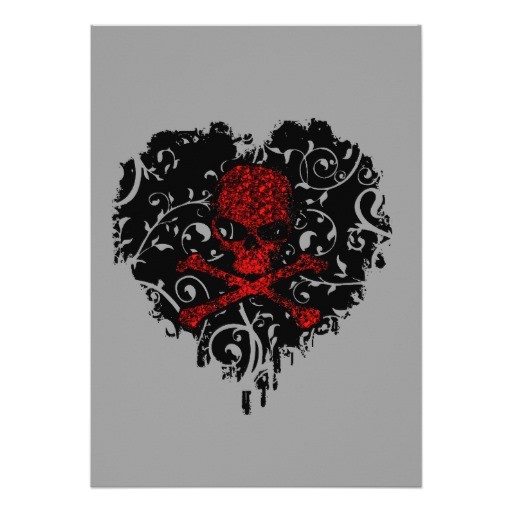 Gothic Party Invitations Personalized Gothic Birthday Invitations