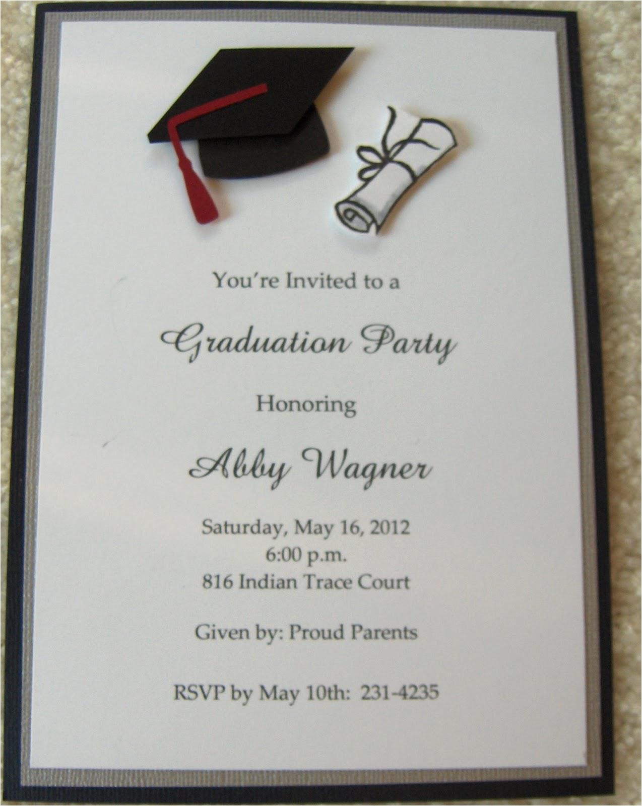 Graduation Party Invitation Postcard Templates Free College Graduation Party Invitations Party Invitations