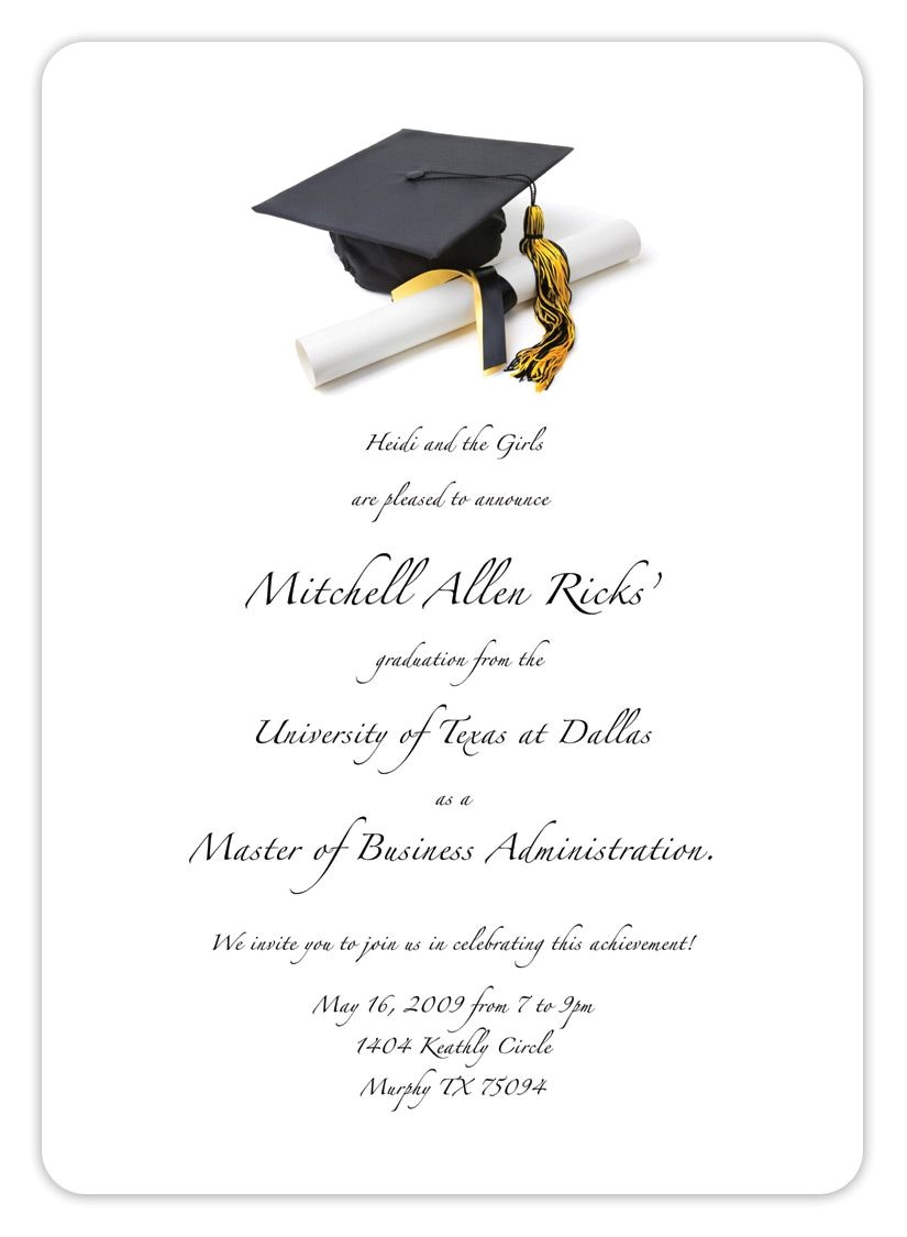 Graduation Party Invitation Postcard Templates Free Free Printable Graduation Invitation Templates 2013 2017