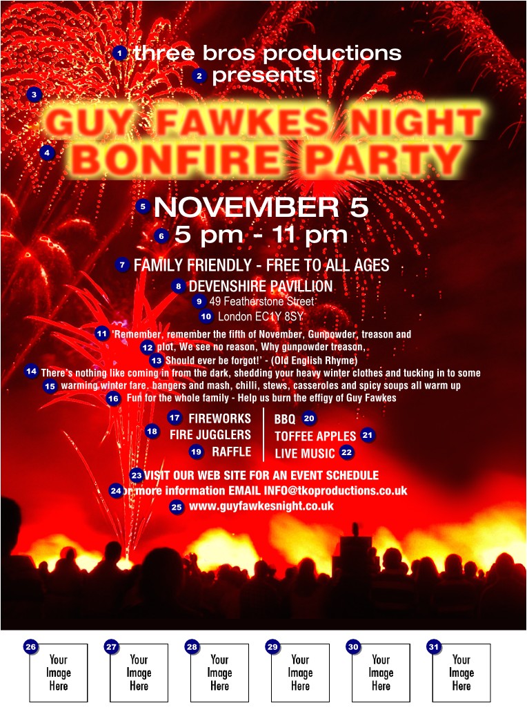 Guy Fawkes Party Invitations Guy Fawkes Flyer Ticket Printing Guy Fawkes Party Invitations Guy Fawkes Flyer Ticket Printing