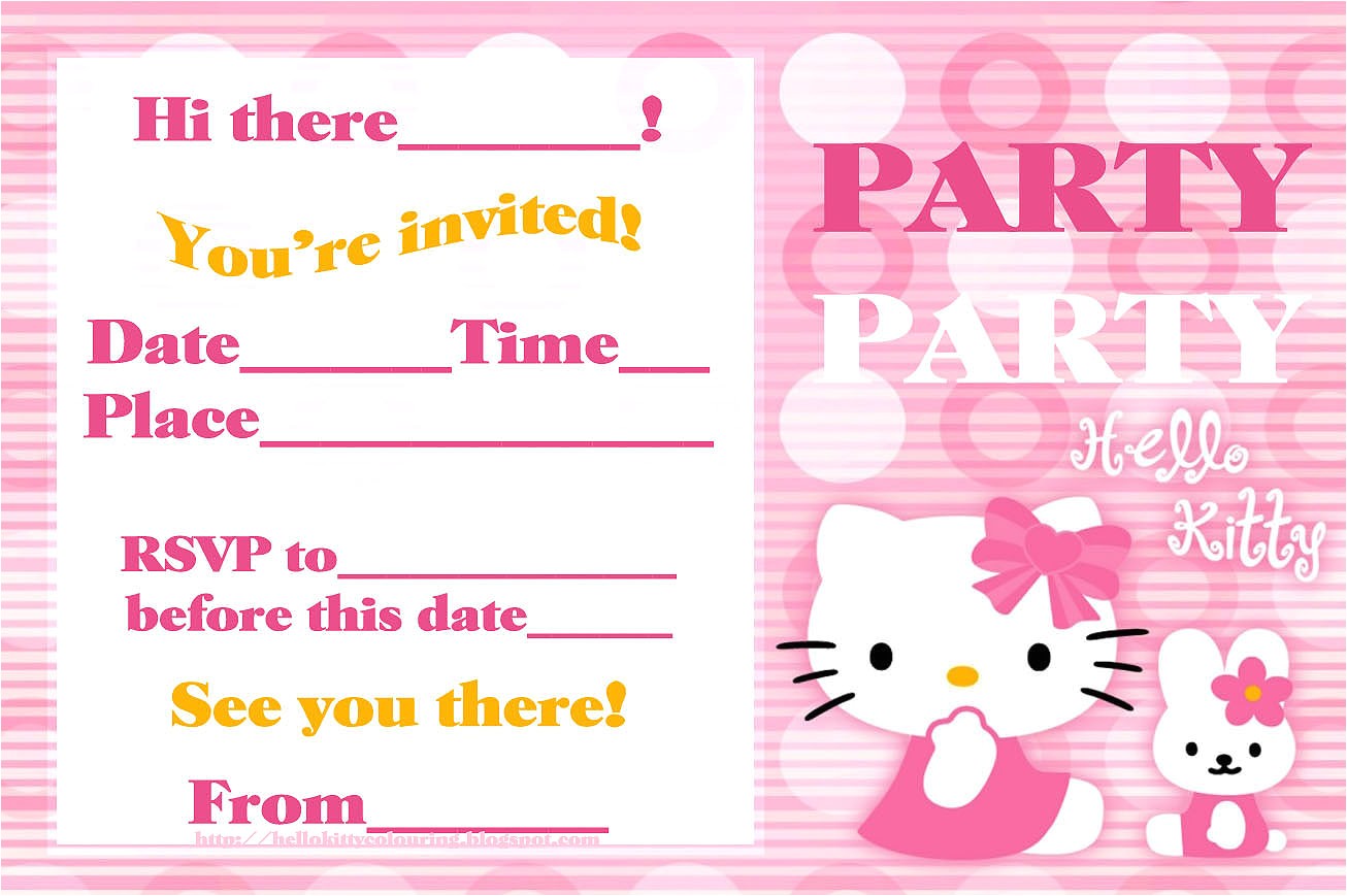 Hallmark Party Invitations Templates Hallmark Birthday Invitations Template Best Template