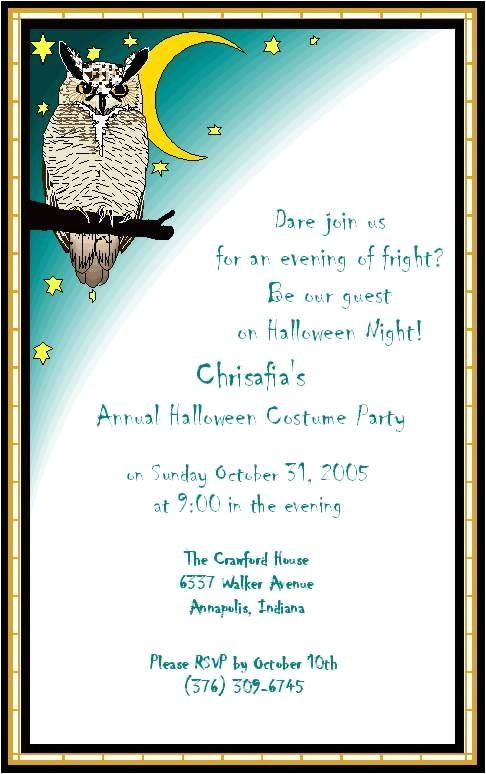 Halloween Party Invite Wording for Adults Adult Halloween Party Invitation Wording A Birthday Cake