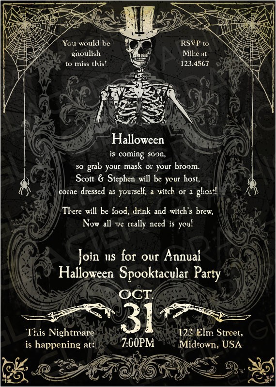 Halloween Party Invite Wording for Adults Halloween Invitation Wording Adults Only Festival