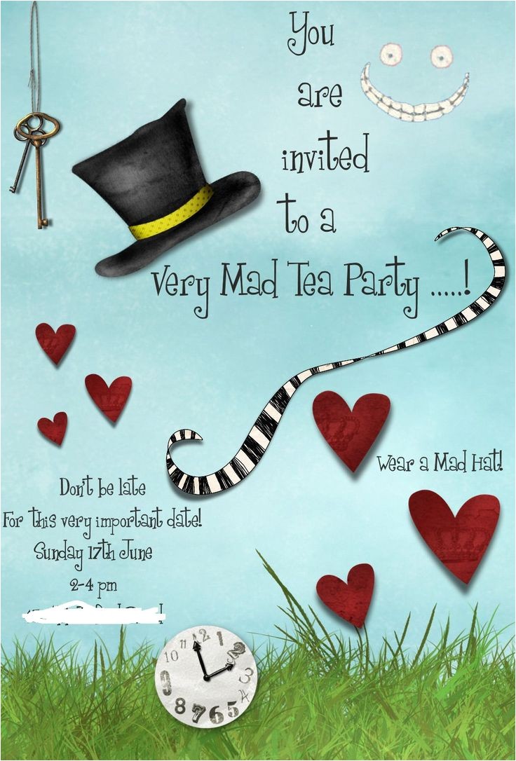 Handmade Tea Party Invitations Handmade Tea Party Invitations Card Design 1000 Ideas