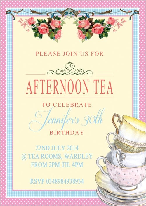 High Tea Party Invitation Wording Tea Cup tower afternoon Tea Party Birthday Invitations High Tea Party Invitation Wording Tea Cup tower afternoon Tea Party Birthday Invitations