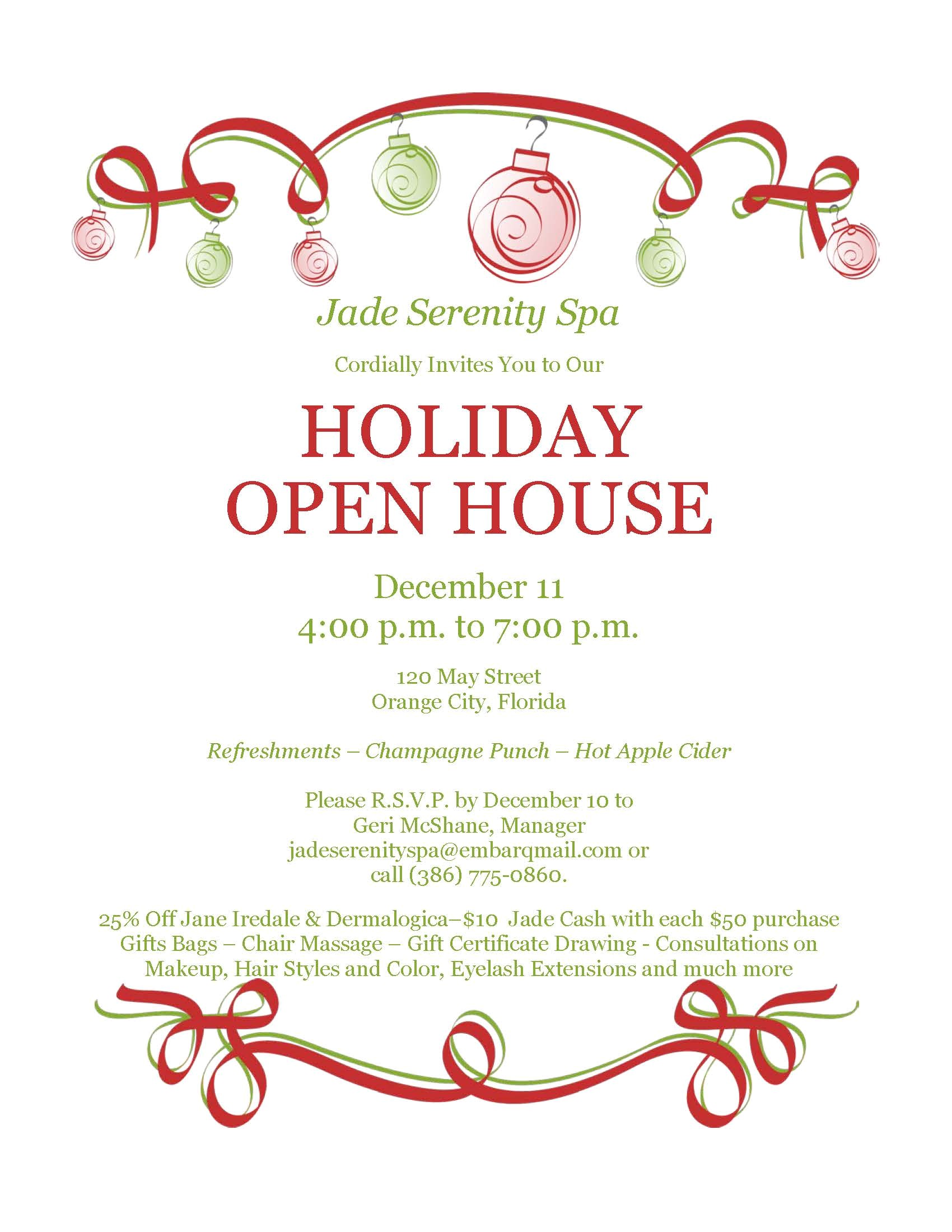 Holiday Open House Party Invitations Christmas Christmas 2013 Holiday Open House Invitation Jade