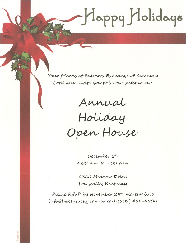 Holiday Open House Party Invitations Christmas Holiday Open House Invitation Video Search Engine at